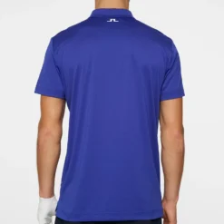 J.Lindeberg J Lindeberg Lionel Mens Golf Polo Shirt Clematis Blue -Teepeg Shop image451113626