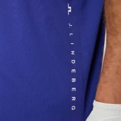 J.Lindeberg J Lindeberg Lionel Mens Golf Polo Shirt Clematis Blue -Teepeg Shop image451113630