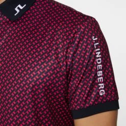 J.Lindeberg J Lindeberg Tour Tech Print Mens Golf Polo Shirt Tour Geo Navy 11 J.Lindeberg J Lindeberg Tour Tech Print Mens Golf Polo Shirt Tour Geo Navy -Teepeg Shop image451114270