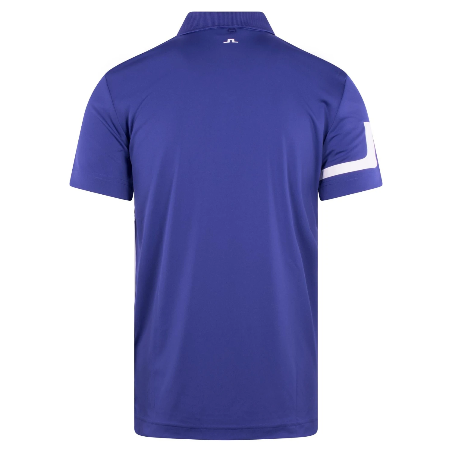 J.Lindeberg J Lindeberg Heath Mens Golf Polo Shirt Clematis Blue 2 J.Lindeberg J Lindeberg Heath Mens Golf Polo Shirt Clematis Blue - Image 2