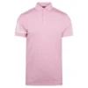 J.Lindeberg J Lindeberg Heath Mens Golf Polo Shirt Nosegay