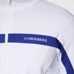 J.Lindeberg J Lindeberg Jarvis Mens Golf Mid Layer Clematis Blue -Teepeg Shop image452282067