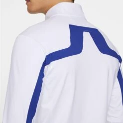 J.Lindeberg J Lindeberg Jarvis Mens Golf Mid Layer Clematis Blue -Teepeg Shop image452282069